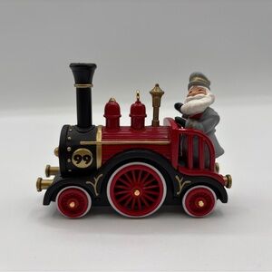Hallmark Keepsake Ornament 1999 Jolly Locomotive Die Cast Metal & Handcrafted